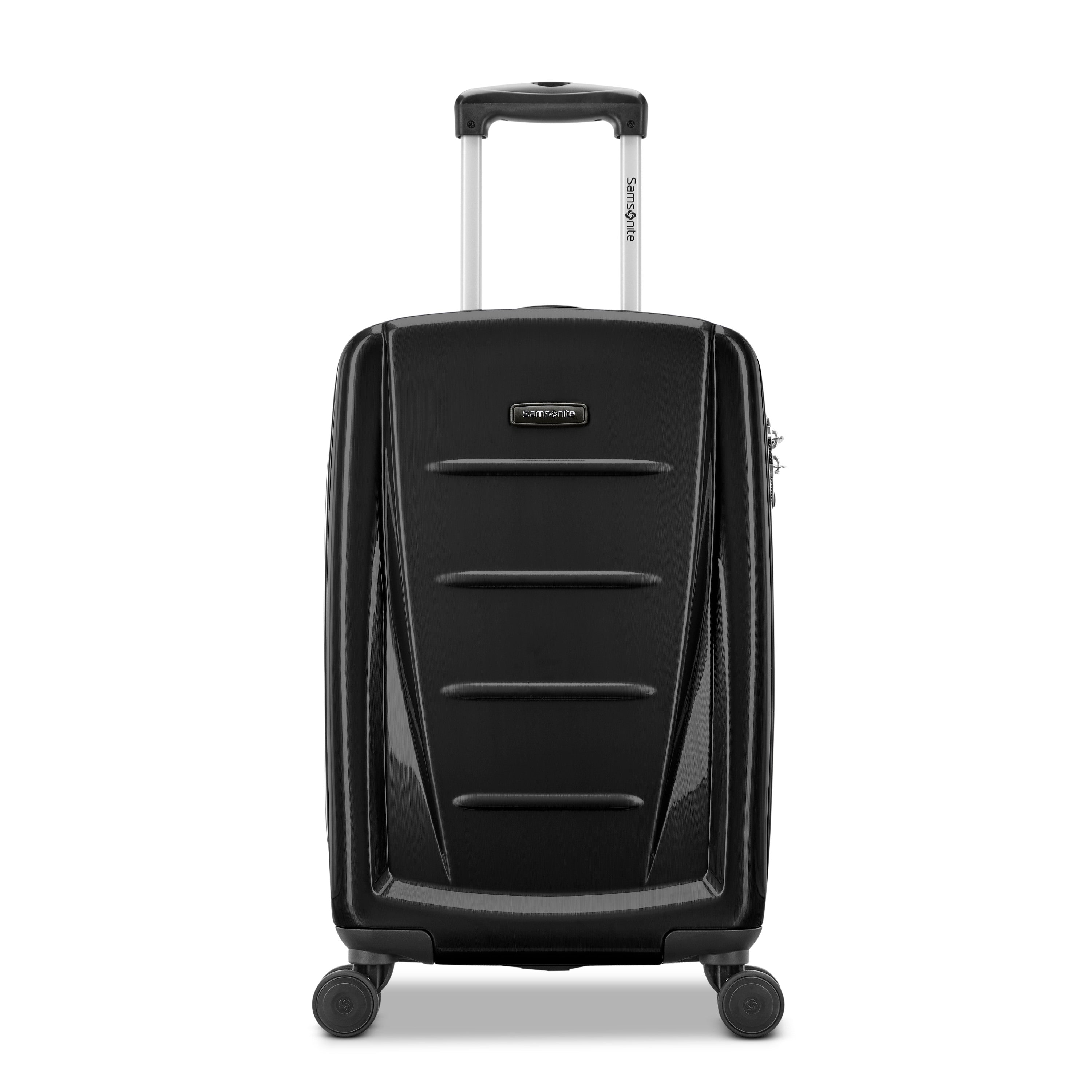 Samsonite Winfield 2 Carry-On 20-Inch Hardside Luggage with Spinner Wheels ( Brushed Anthracite , Carry-On 20-Inch ) Brushed Anthracite Carry On 20 Inch U30
