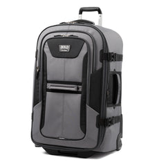Travelpro Unisex-Adult Bold Softside Expandable Rollaboard Upright Luggage ( Grey/Black , Checked-Large 28-Inch ) Grey/Black Checked Large 28 Inch U1