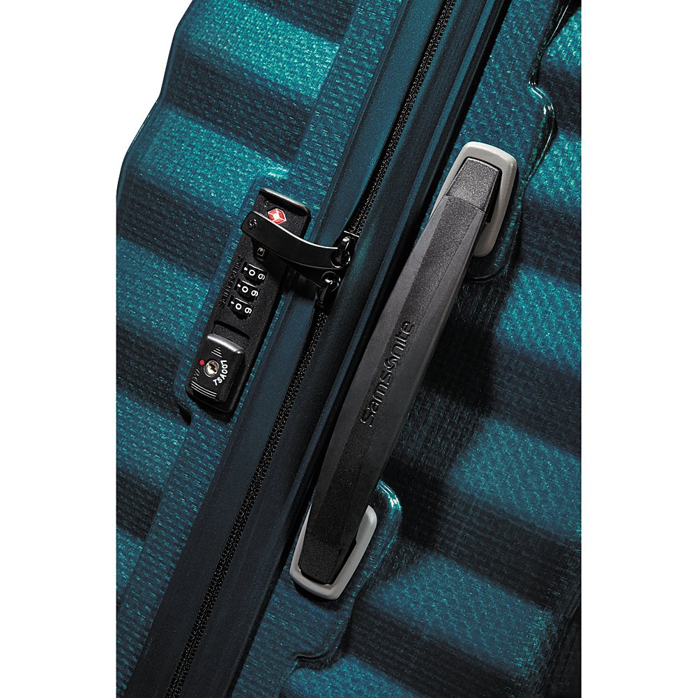 Samsonite Label Lite Shock 30" Hardside Spinner Petrol Blue One Size U1