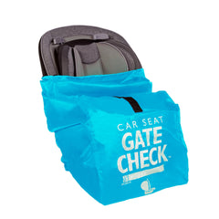 J.L. Childress Gate Check Bag for Car Seats - Air Travel Bag - Fits Convertible Car Seats, Infant carriers & Booster Seats ( Neon Blue , One Size ) Neon Blue One Size U1