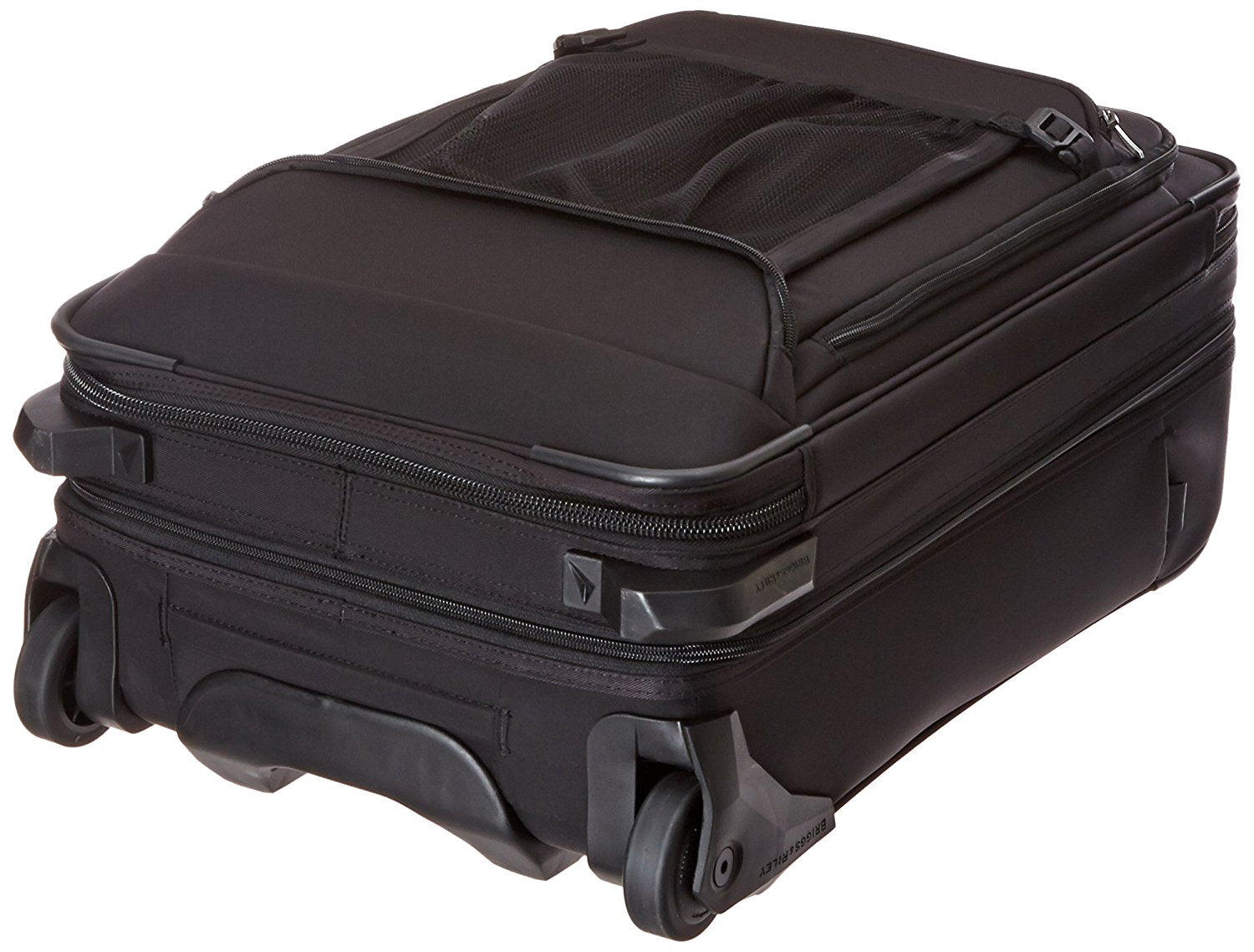 Briggs & Riley Luggage 22 Inch Carry On Expandable Upright Bag ( Black , One size ) Black One Size U1