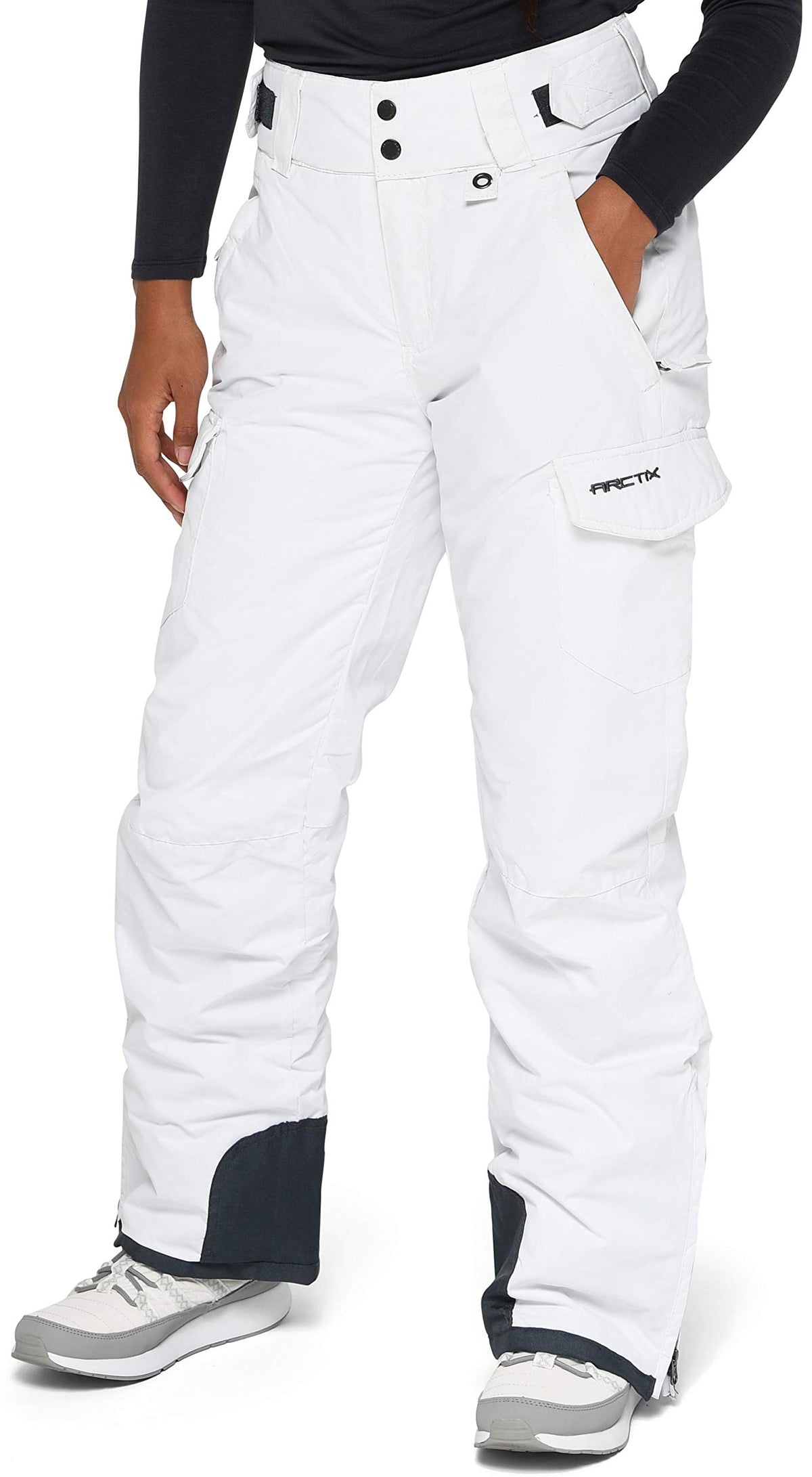 Arctix Women's Insulated Snowsports Cargo Pant ( White , 4X Tall ) White 4 X Tall U9