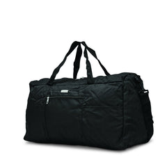 Samsonite Foldaway Packable Duffel Bag, Black, Medium ( Black , Medium ) Black Medium U1