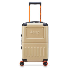 Jeep JH002B Hardside Expandable Luggage with Spinner Wheels ( Warm Sand , Carry-On 19 Inch ) Warm Sand Carry On 19 Inch U1