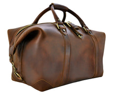 Rawlings American Handcrafted Global 18" Carry On Duffel Bag Bourbon  One Size U1