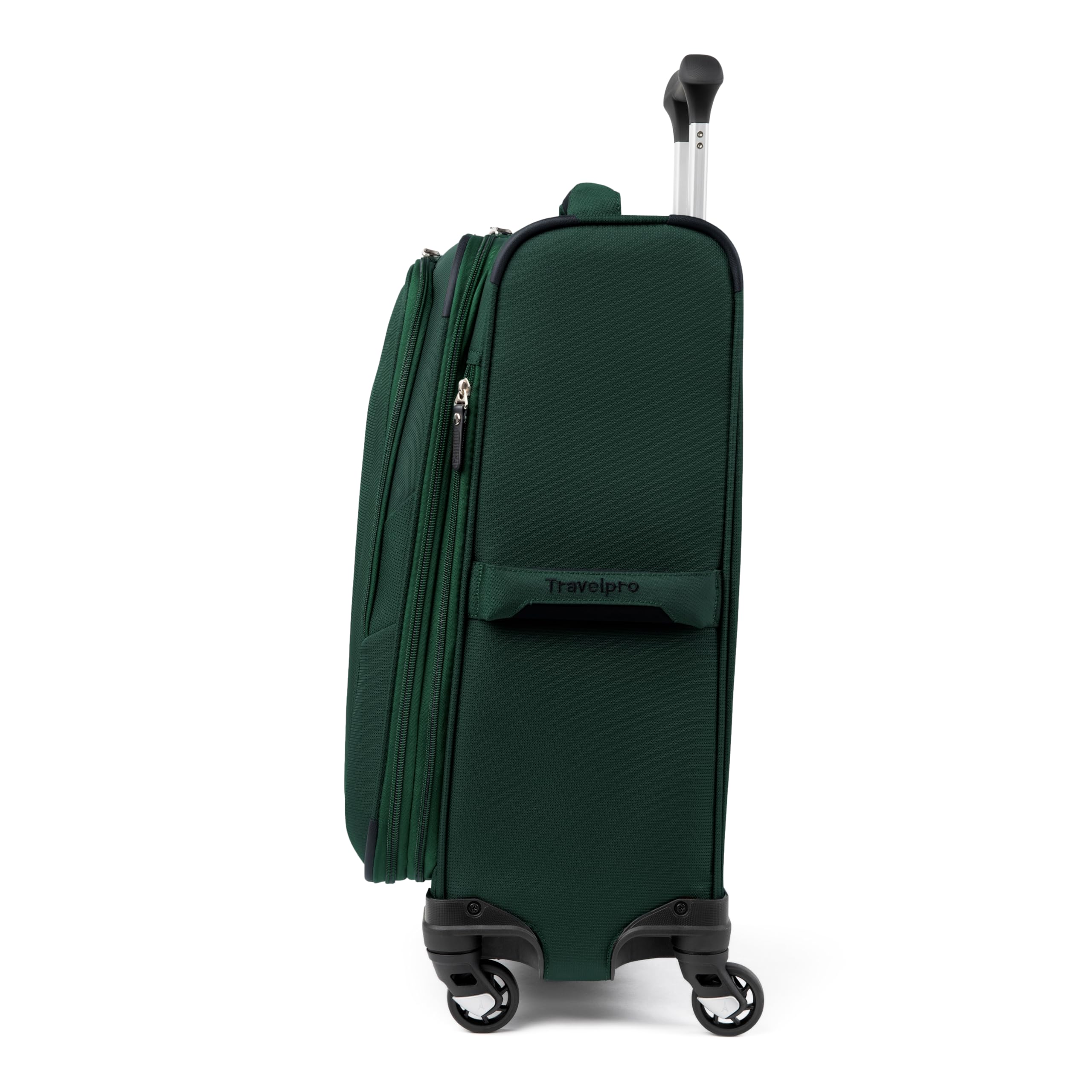 Travelpro Maxlite 5 Softside Expandable Luggage with 4 Spinner Wheels, Lightweight Suitcase, Men and Women ( Green Forest , Carry-on 21-Inch ) Green Forest Carry On 21 Inch U15