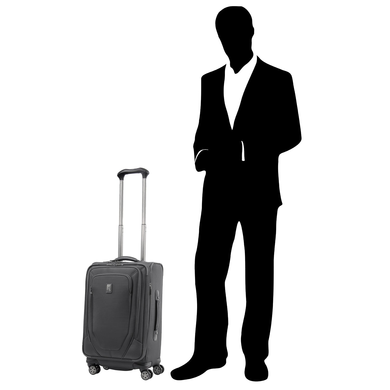 Travelpro Crew 10 21-Inch Expandable Spinner Suiter ( Grey , One Size ) Grey One Size U1