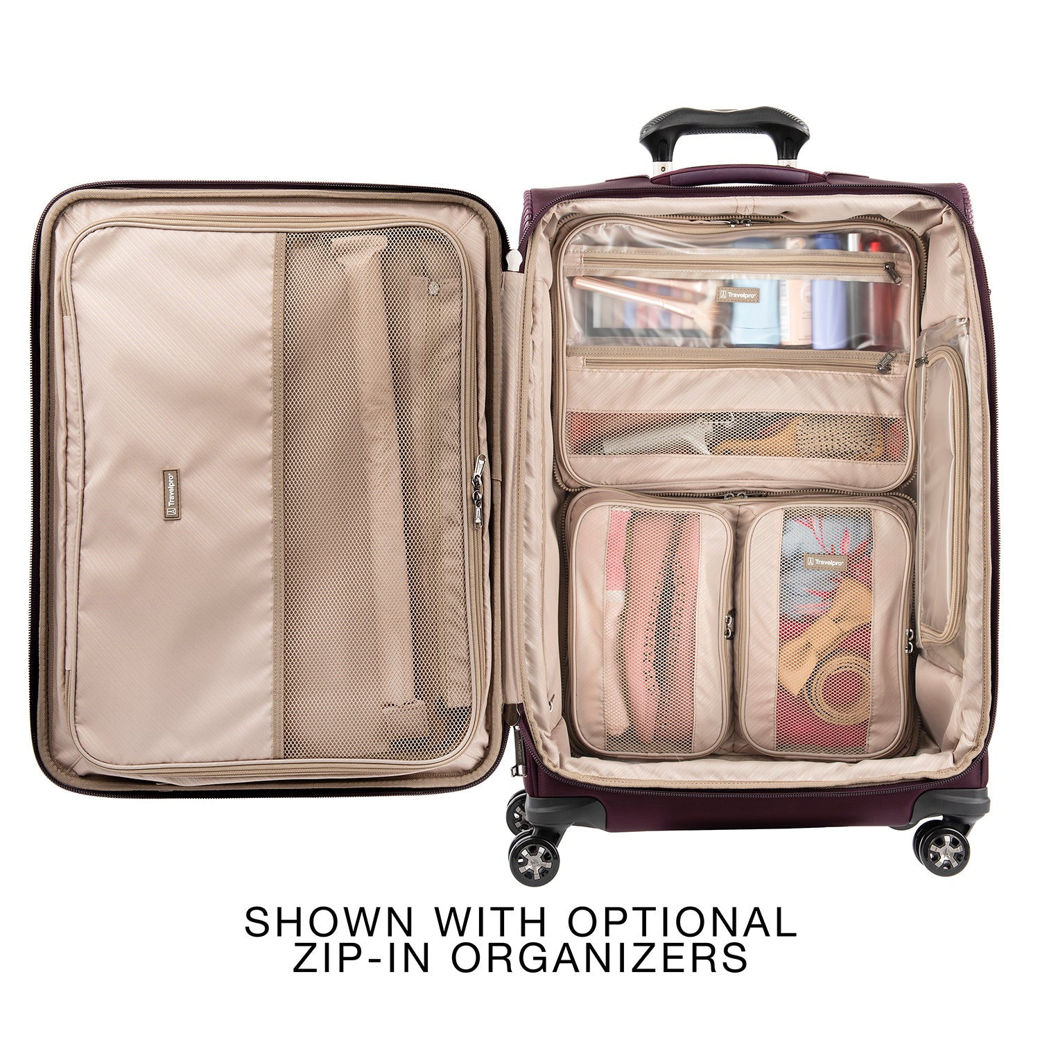 Travelpro Crew Versapack Softside Expandable Spinner Wheel Luggage U1