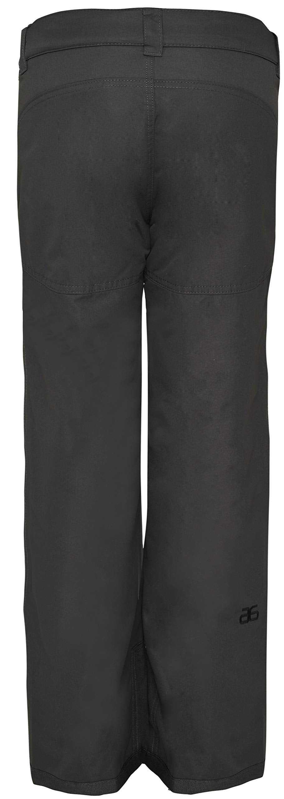 Arctix Kids Snow Pants with Reinforced Knees and Seat ( Charcoal , Medium ) Charcoal Medium U5