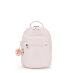 Kipling Seoul Go Small Laptop Backpack ( Pink Shine , One Size ) Pink Shine One Size U1