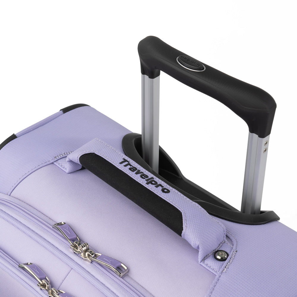 Travelpro Maxlite 5 Softside Expandable Upright 2 Wheel Luggage, Lightweight Suitcase, Men and Women Violet Carry On 22 Inch U1