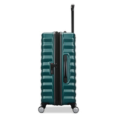 Samsonite Hard-Sided 24-Inch Lightweight Checked Medium Expandable Element Suitcase: Durable, 360 Spinner Wheels, Adjustable Telescopic Handle, TSA-Approved Lock ( Bistro Green , 24-Inch Checked-Medium ) Bistro Green 24 Inch Checked Medium U1