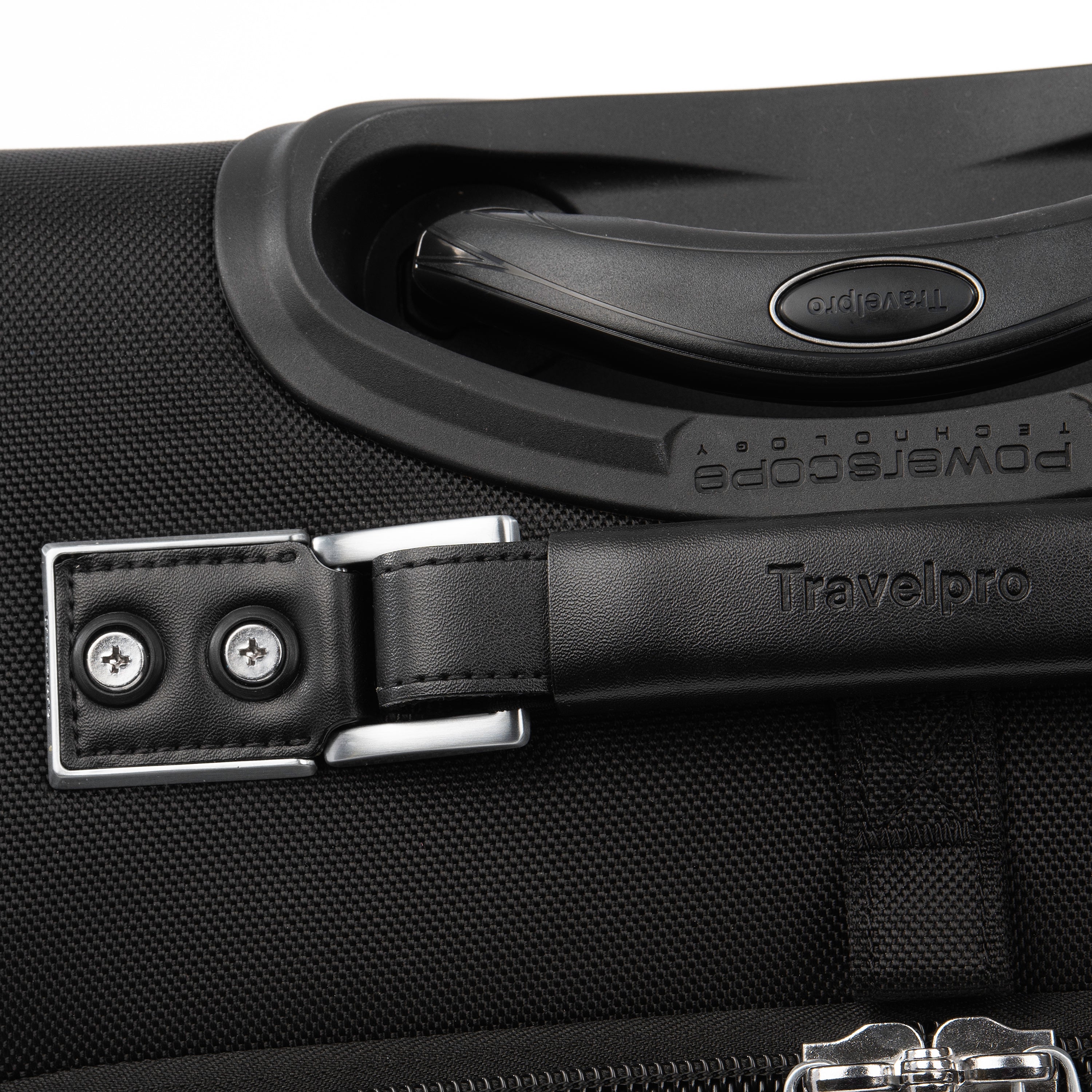 Travelpro Platinum Elite Softside Expandable Luggage, 2 Wheel Upright Suitcase, USB Port, Men and Women ( Shadow Black , Carry-On 22-Inch ) Shadow Black Carry On 22 Inch U8