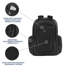 Travelpro Tourlite Laptop Backpack ( Black , One Size ) Black One Size U11