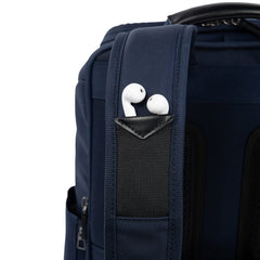 Travelpro Crew Executive Choice 3 Large Backpack Fits Up to 15.6 Laptops and Tablets, USB a and C Ports, Men and Women ( Patriot Blue , Slim ) Patriot Blue Slim U2