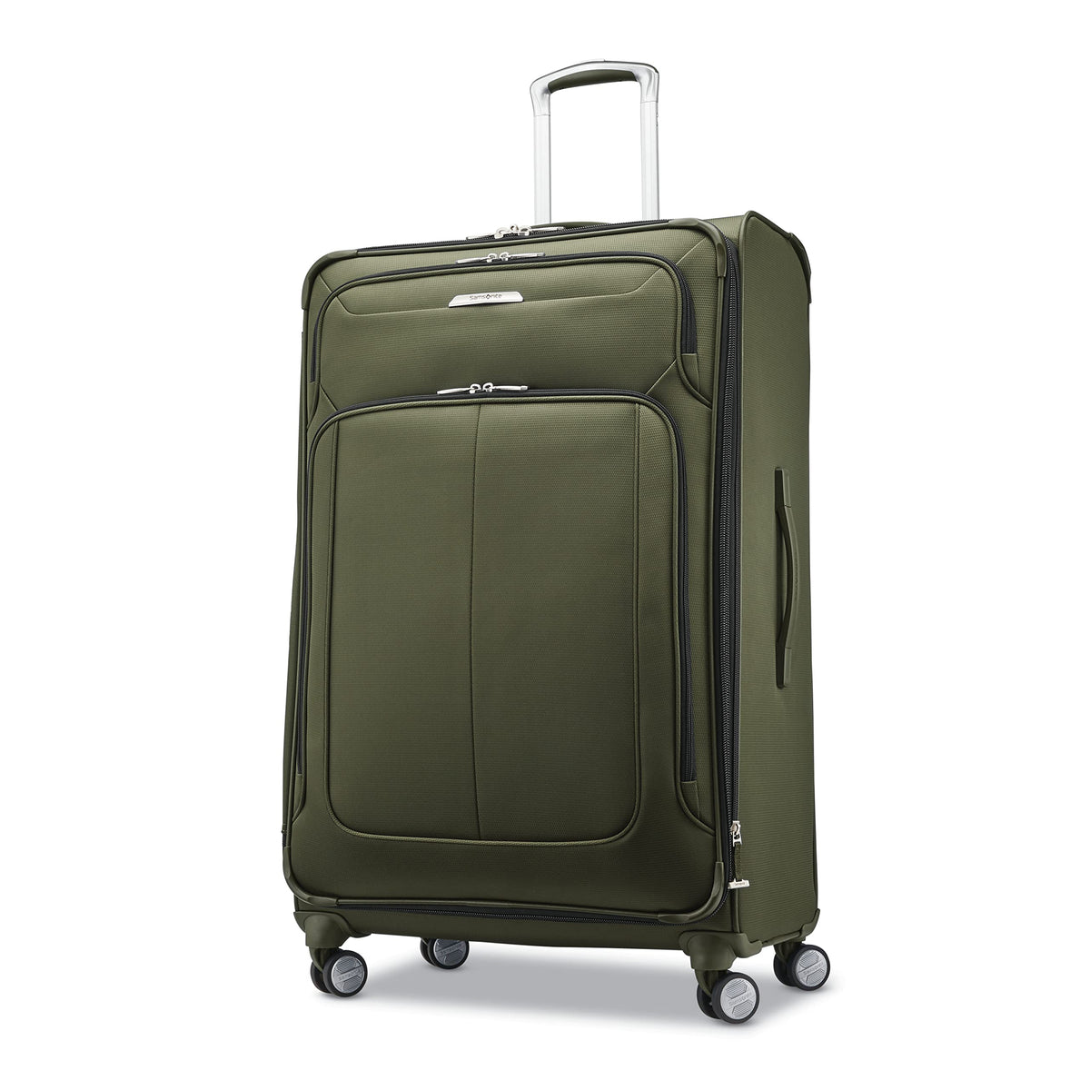 Samsonite SoLyte DLX 29-Inch Expandable Spinner Cedar Green Checked Large 29 Inch U4