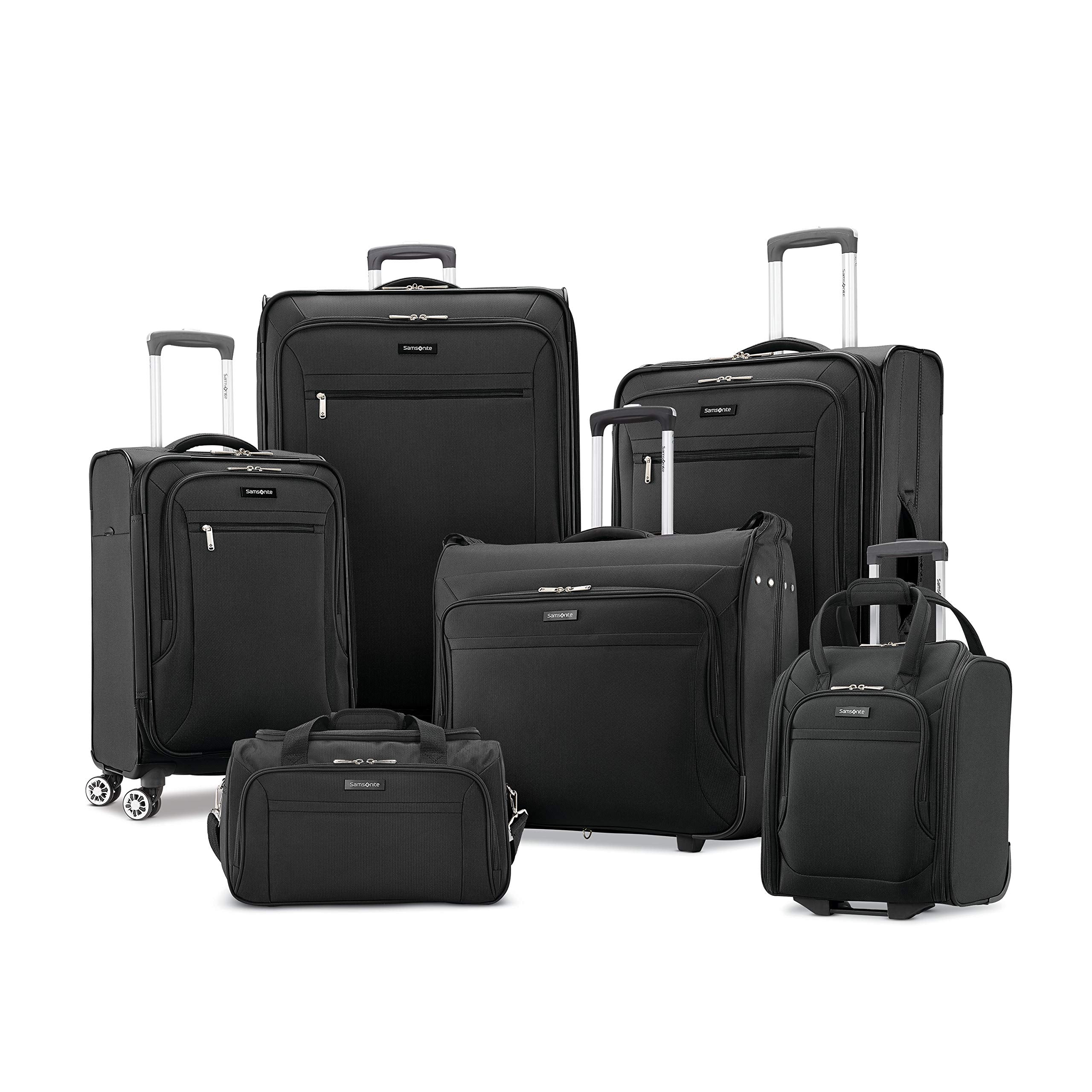Samsonite Ascella X Softside Luggage ( Black , Garment Bag ) Black Garment Bag U2