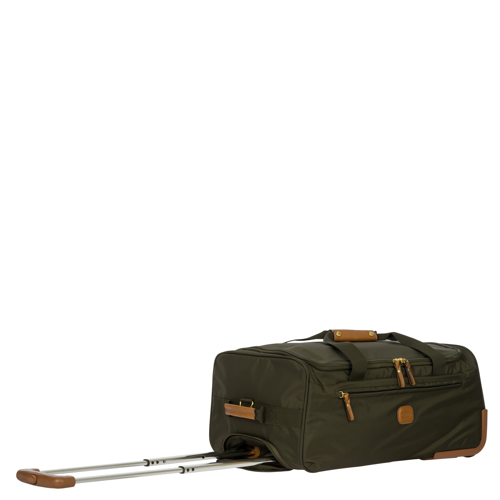 Bric's X-travel 21" Carry-On Rolling Duffle ( Olive , One Size ) Olive One Size U1
