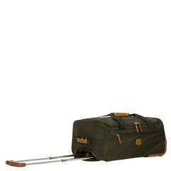 Bric's X-travel 21" Carry-On Rolling Duffle ( Olive , One Size ) Olive One Size U1