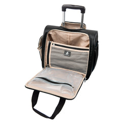 Atlantic Ultra Lite Softsides Rolling Underseat Carry-on ( Jade Black ) Jade Black  U37