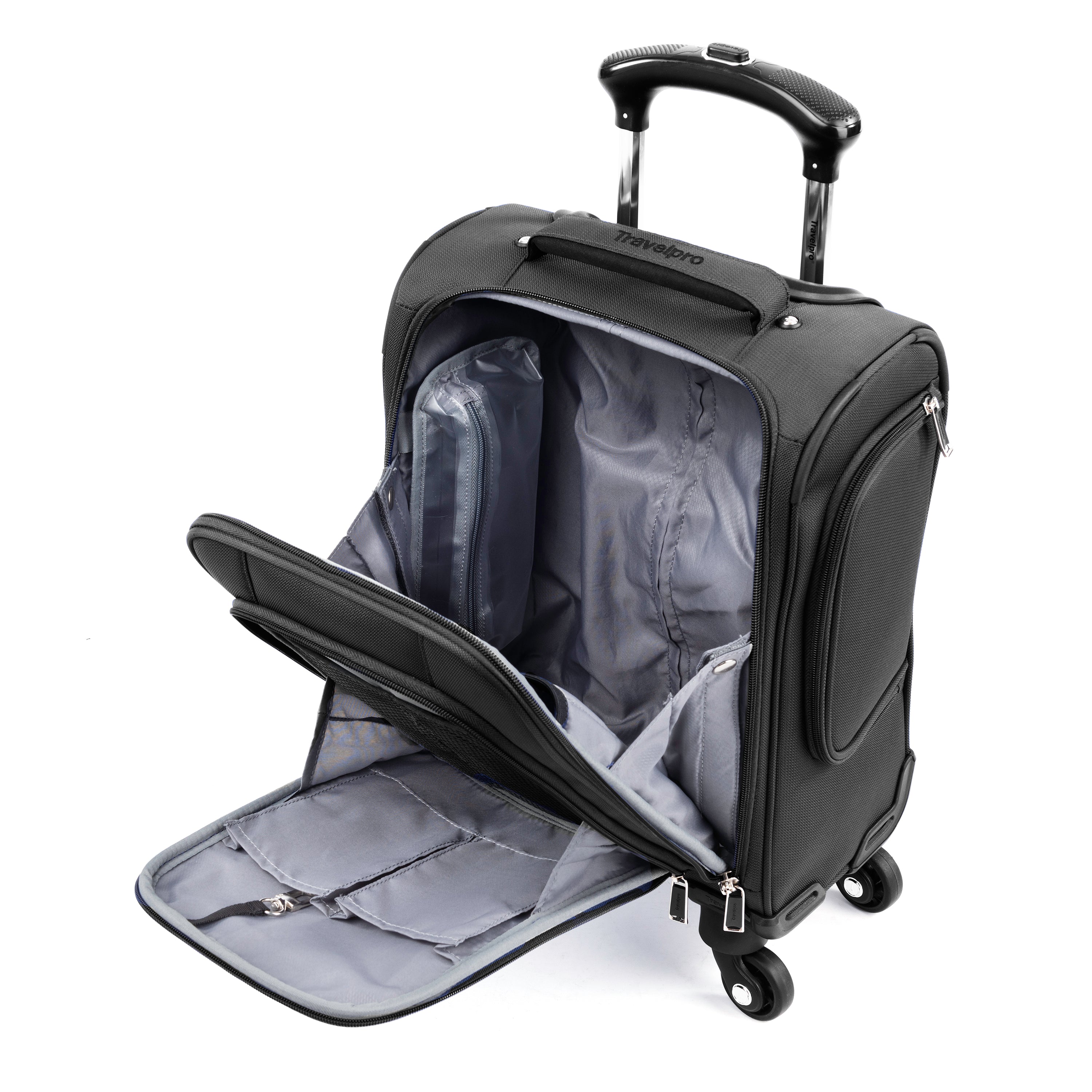 Travelpro WindSpeed Select Underseat Carry-On Spinner ( Black , One Size ) Black One Size U3