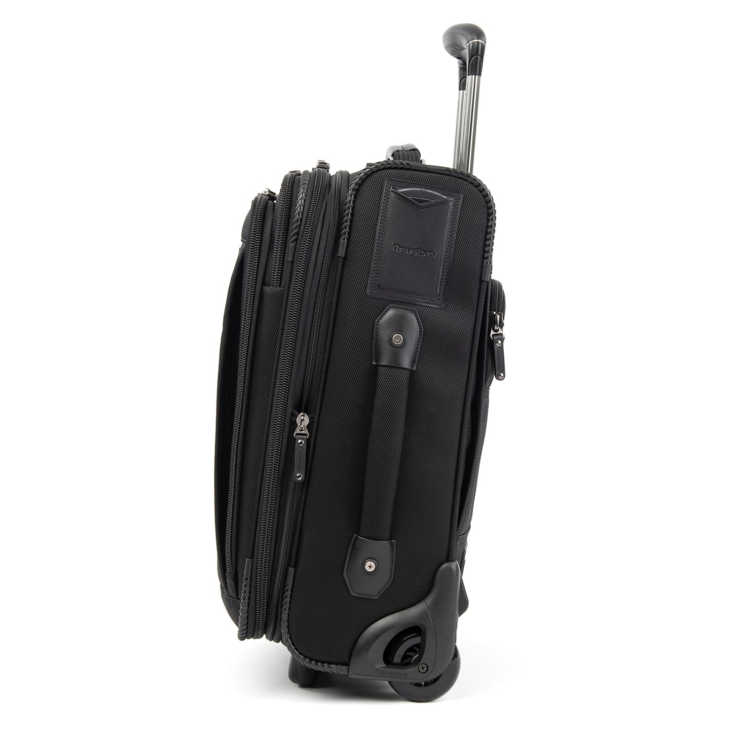 Travelpro Crew Expert Global Carry-on Expandable Rollaboard ( Jet Black , One Size ) Jet Black One Size U1
