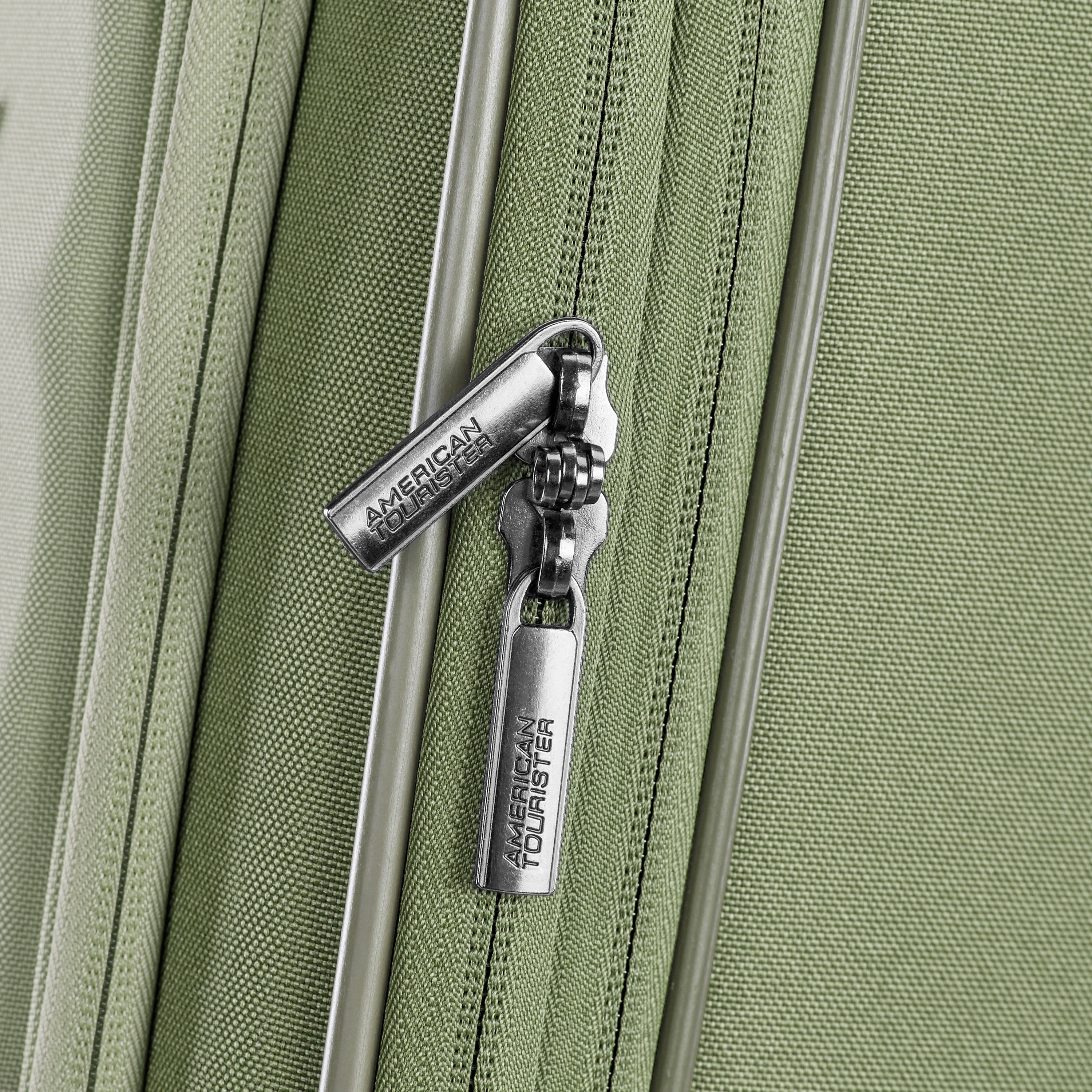 American Tourister Cascade Softside 4 Wheel Spinner, TSA Lock, Lightweight Suitcase, Men and Women ( Sage Green , 3PC Set (20"/24"/28") ) Sage Green 3 PC Set 20 24 28 U3