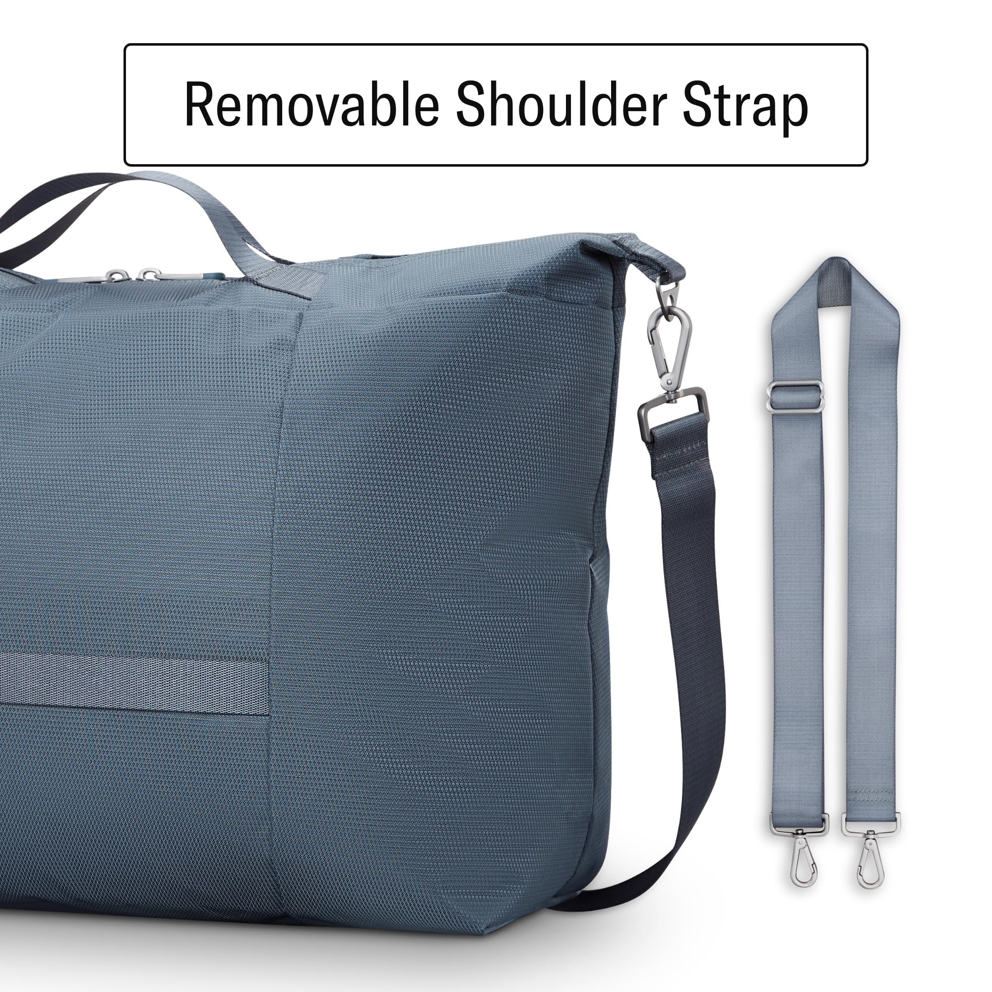 Samsonite UpLIFT Foldable Weekender Duffel ( Elemental Blue , 23" Duffle ) Elemental Blue 23 Duffle U1