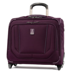 Travelpro Crew Versapack Carry-on 2 Wheel Upright Rolling Tote, 14-Inch Laptop or Tablet Pocket, Men and Women, Jet Black, 16.5-Inch Perfect Plum One Size U2