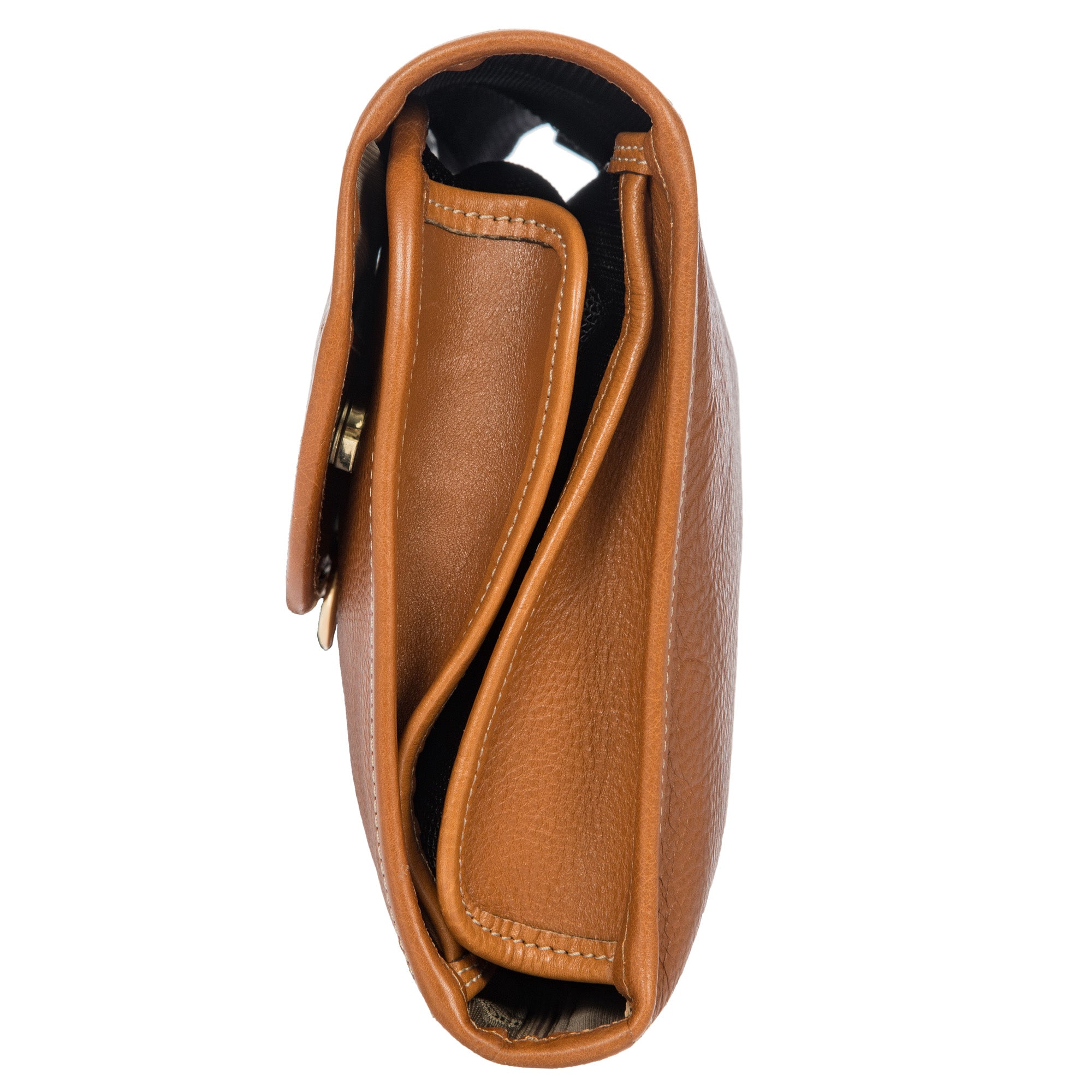 Bric's Life Pelle Tri-fold Traveler ( Cognac , One Size ) Cognac One Size U1
