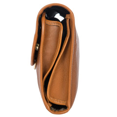 Bric's Life Pelle Tri-fold Traveler ( Cognac , One Size ) Cognac One Size U1
