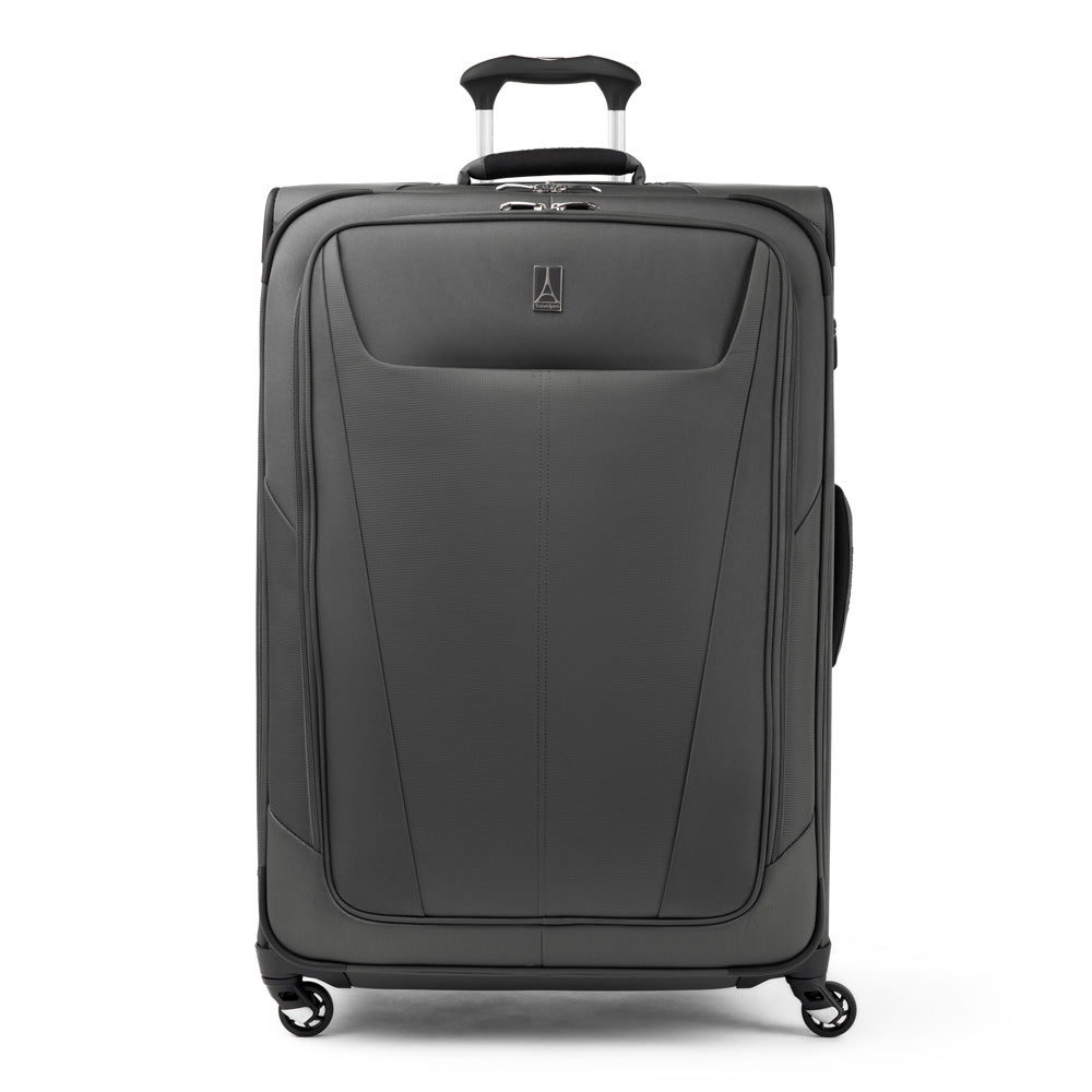 Travelpro Maxlite 5 Softside Expandable Luggage with 4 Spinner Wheels, Lightweight Suitcase, Men and Women Shadow Grey Checked Large 29 Inch U6