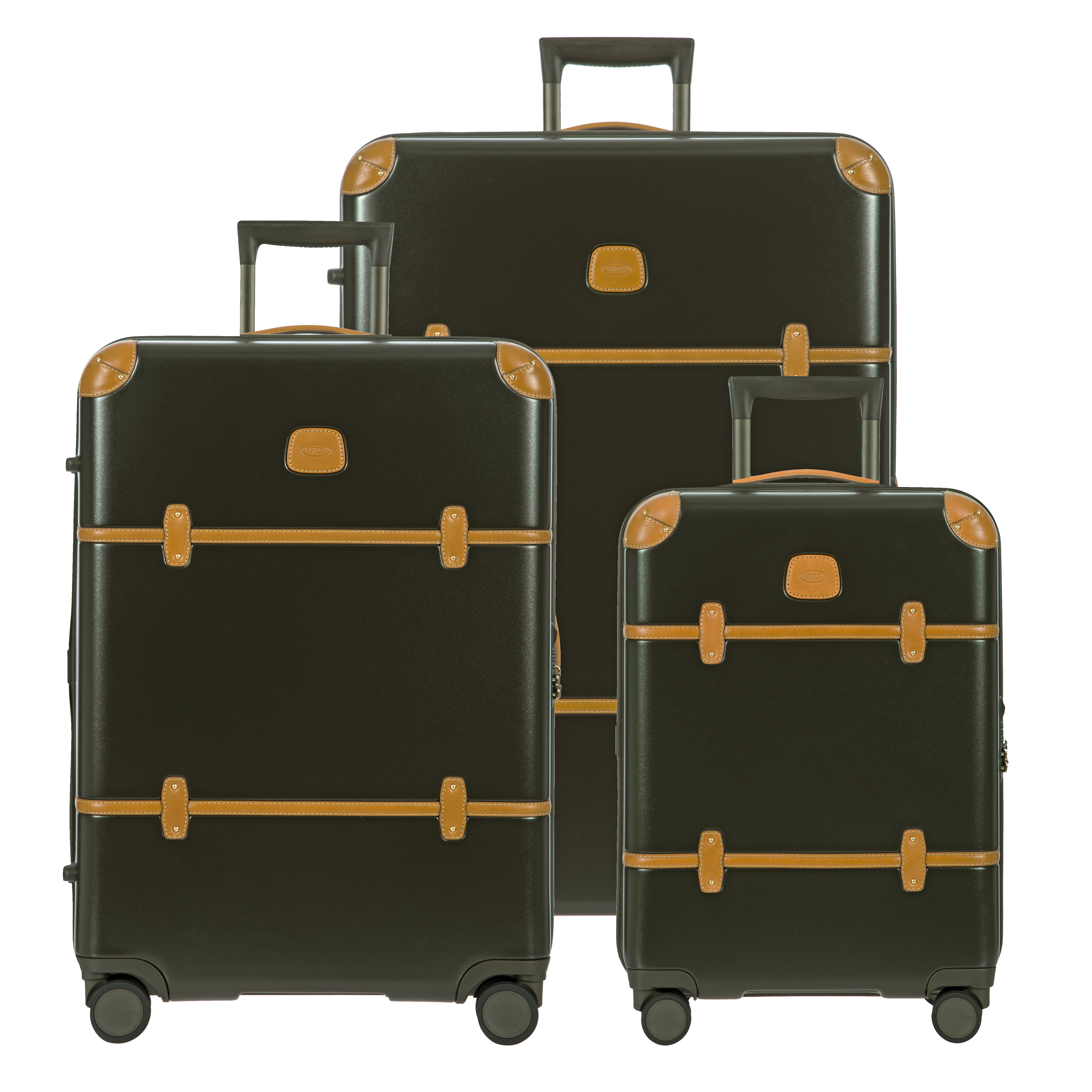 Bric's Bellagio 3.0 21" Carry-On Expandable Spinner w/Pocket ( Olive , 21-Inch w/ Pocket ) Olive 21 Inch W Pocket U1
