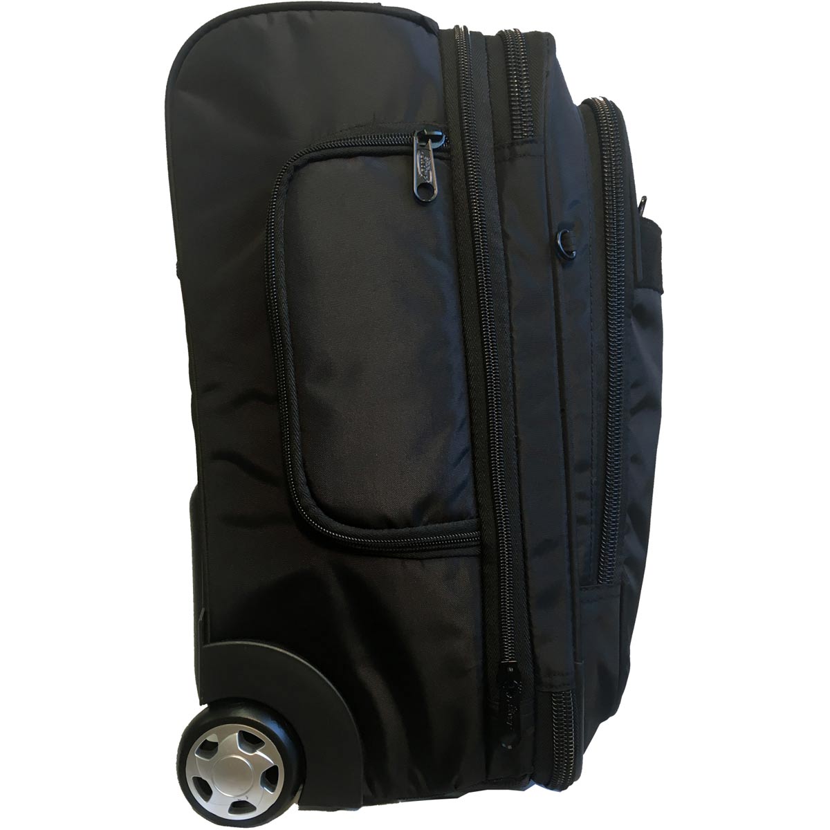 A.Saks 17" Expandable Upright Under-the-Seat Carry-on ( Black , One Size ) Black One Size U2