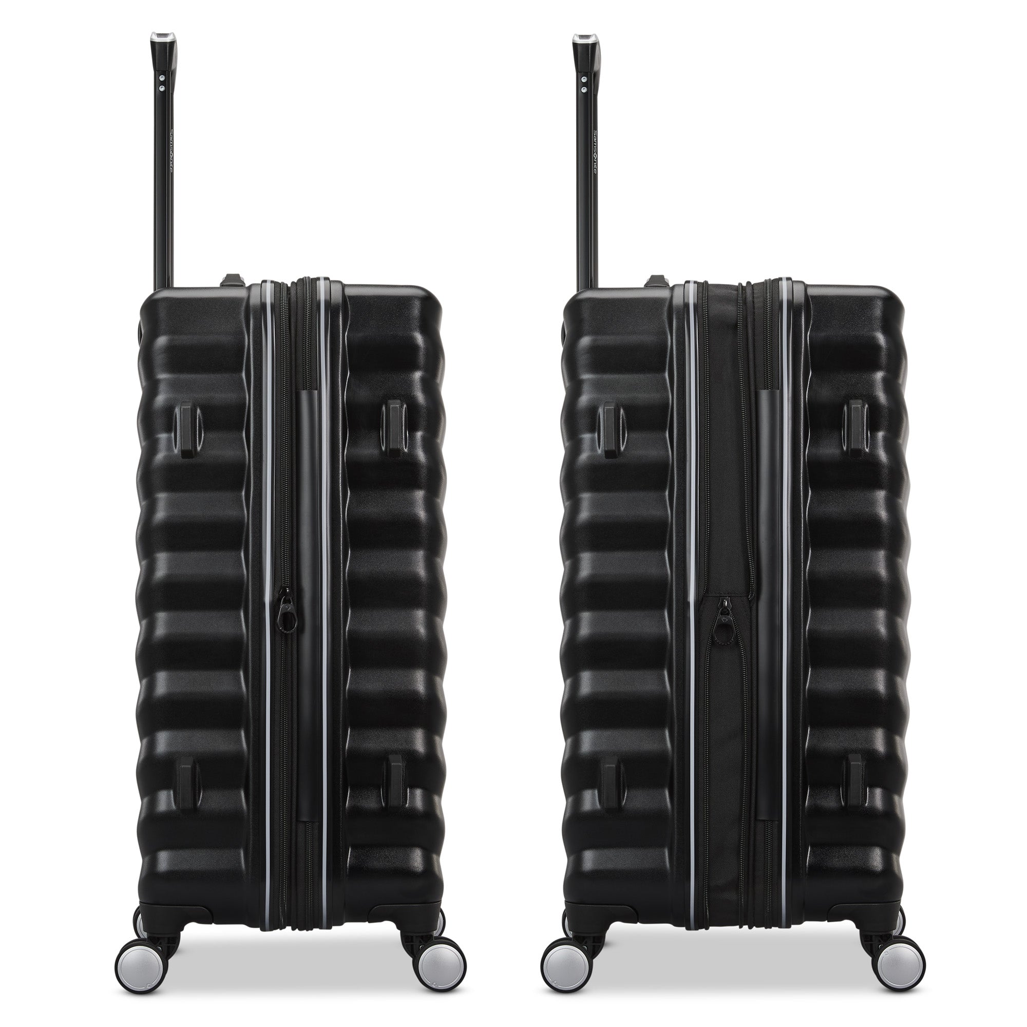 Samsonite Hard-Sided 20-Inch Lightweight Carry On Expandable Element Suitcase: Durable, 360 Spinner Wheels, Adjustable Telescopic Handle, TSA-Approved Lock ( Copper Orange , 20-Inch Carry-On ) Copper Orange 20 Inch Carry On U1