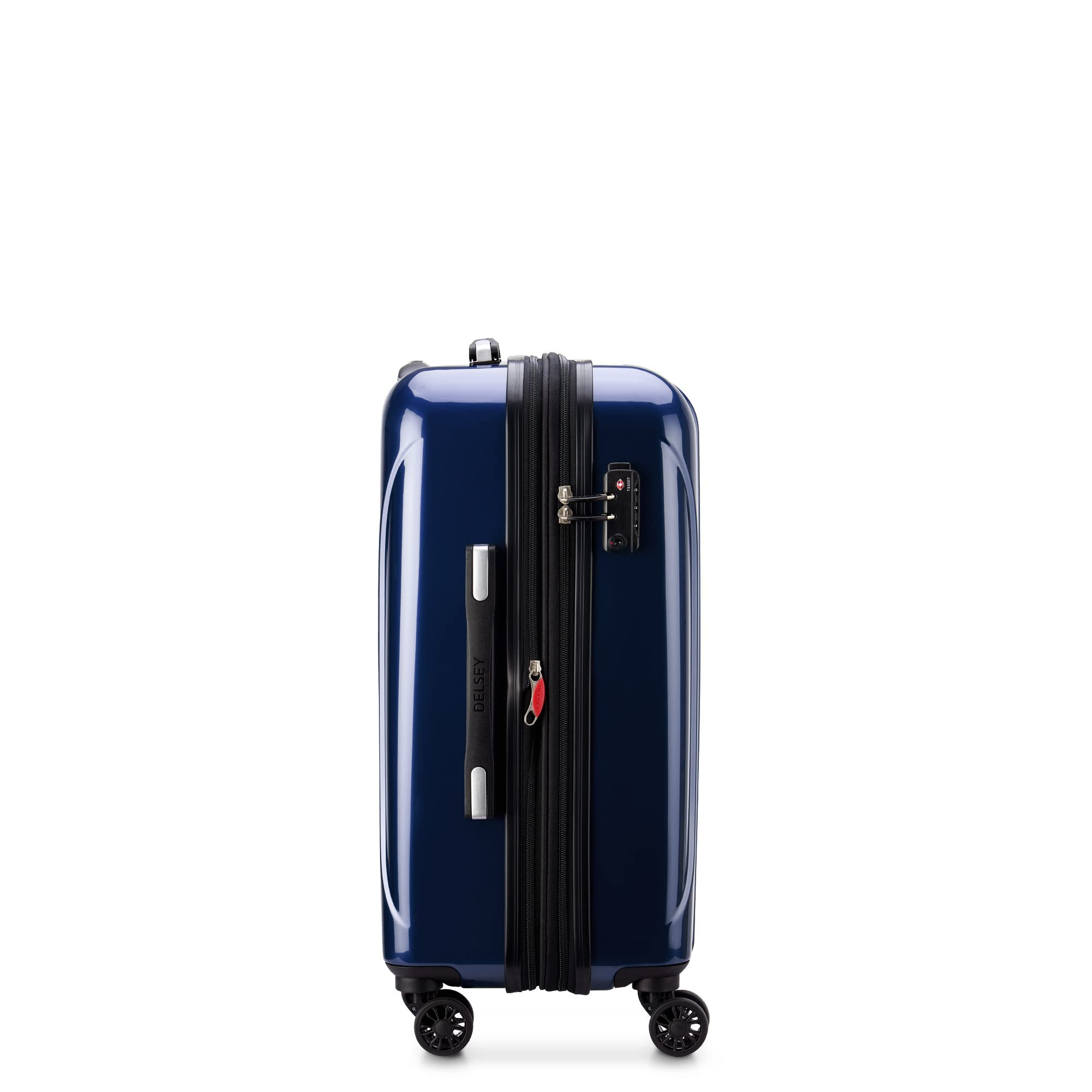 DELSEY Paris Helium Aero Hardside Expandable Luggage with Spinner Wheels ( Blue Cobalt , Carry-On 21 Inch ) Blue Cobalt Carry On 21 Inch U7