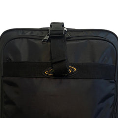 A.Saks 17" Expandable Upright Under-the-Seat Carry-on ( Black , One Size ) Black One Size U6