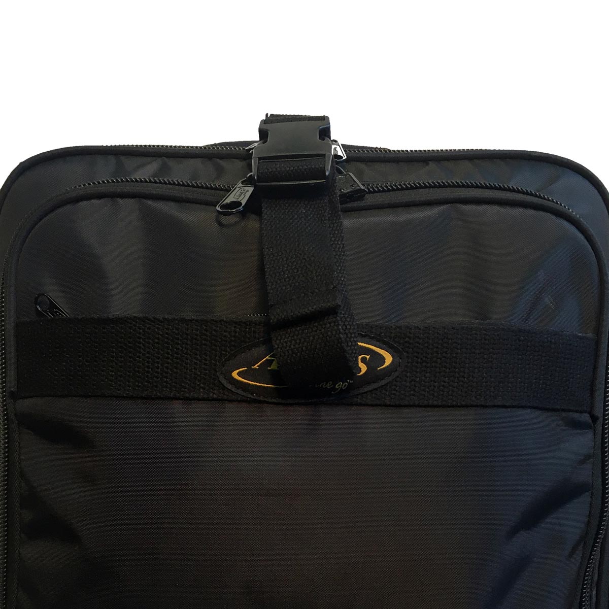 A.Saks 17" Expandable Upright Under-the-Seat Carry-on ( Black , One Size ) Black One Size U4