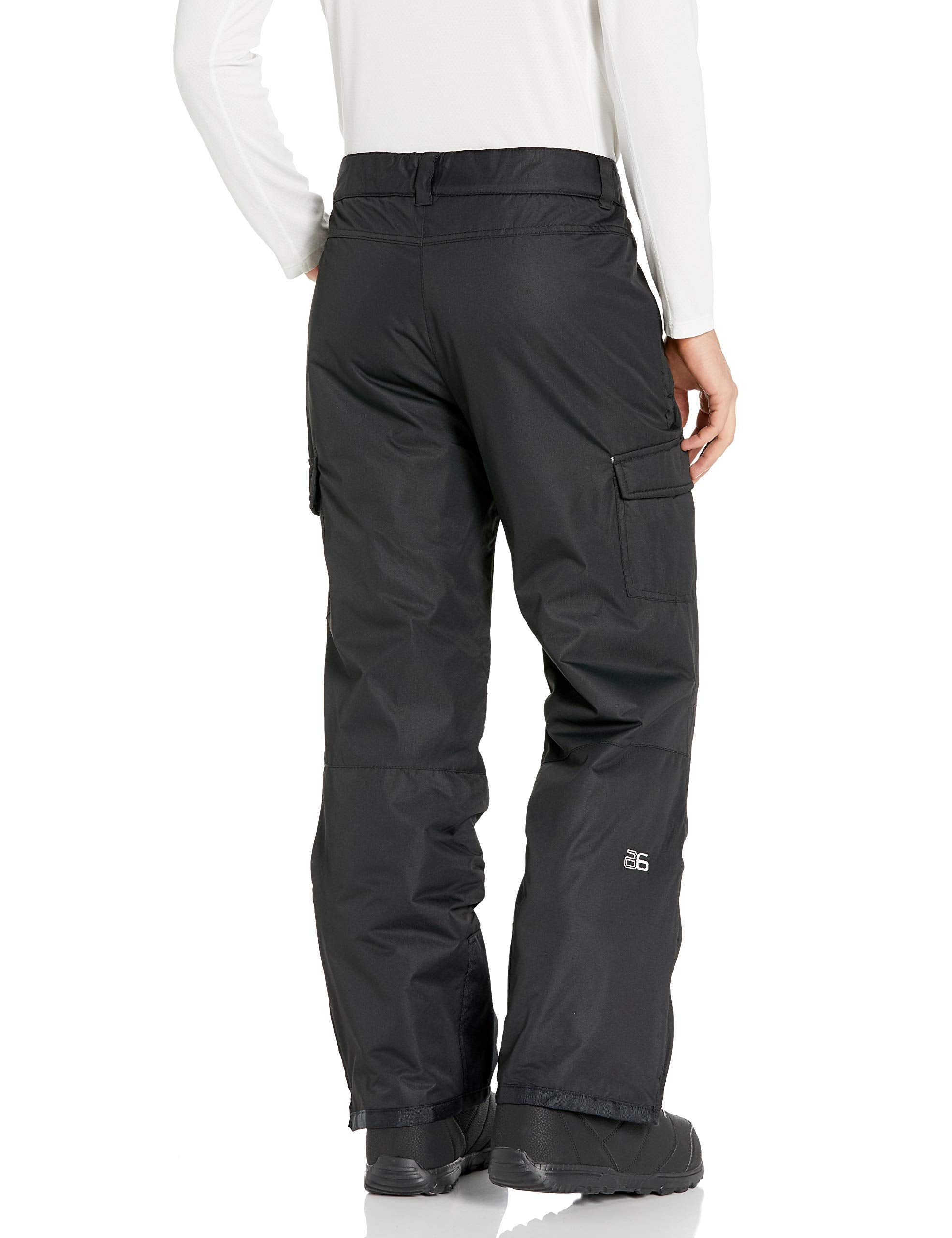 Arctix Men's Insulated Snowsports Cargo Pant ( Black , Large/32" Inseam ) Black Large 32 Inseam U1