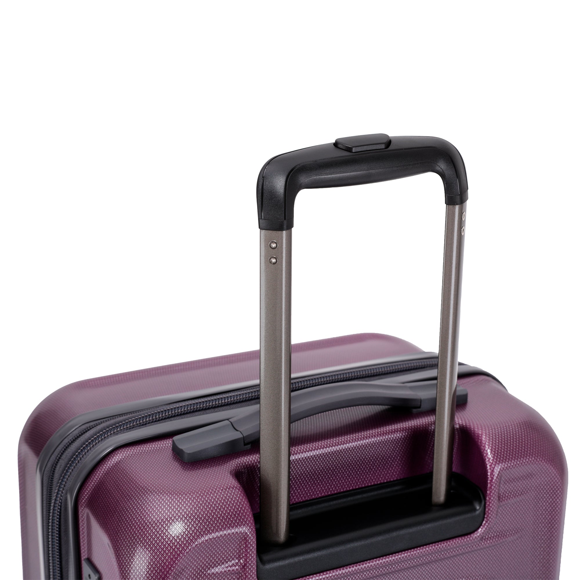 Spyder Rails 20 Inch Expandable Hardside Upright Suitcase with 360 Spinner Wheels, TSA Approved Lock ( Burgundy , 20" ) Burgundy 20 U1