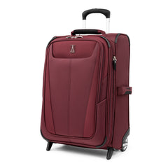 Travelpro Maxlite 5 Softside Expandable Upright 2 Wheel Luggage, Lightweight Suitcase, Men and Women ( Burgundy , Carry-on 22-Inch ) Burgundy Carry On 22 Inch U19