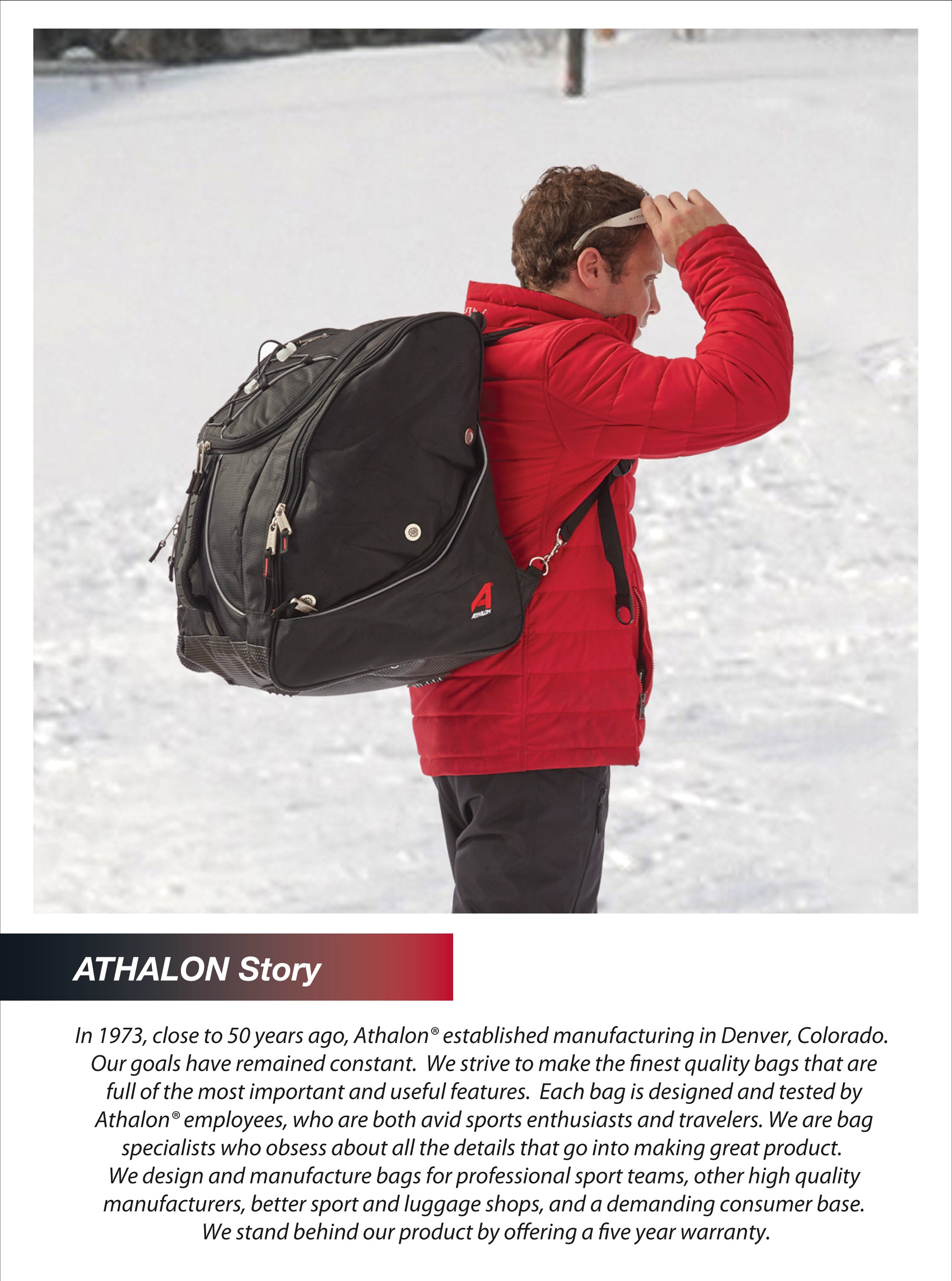 Athalon Everything Boot Bag/Backpack ( Black/Rust , One Size ) Black/Rust One Size U3