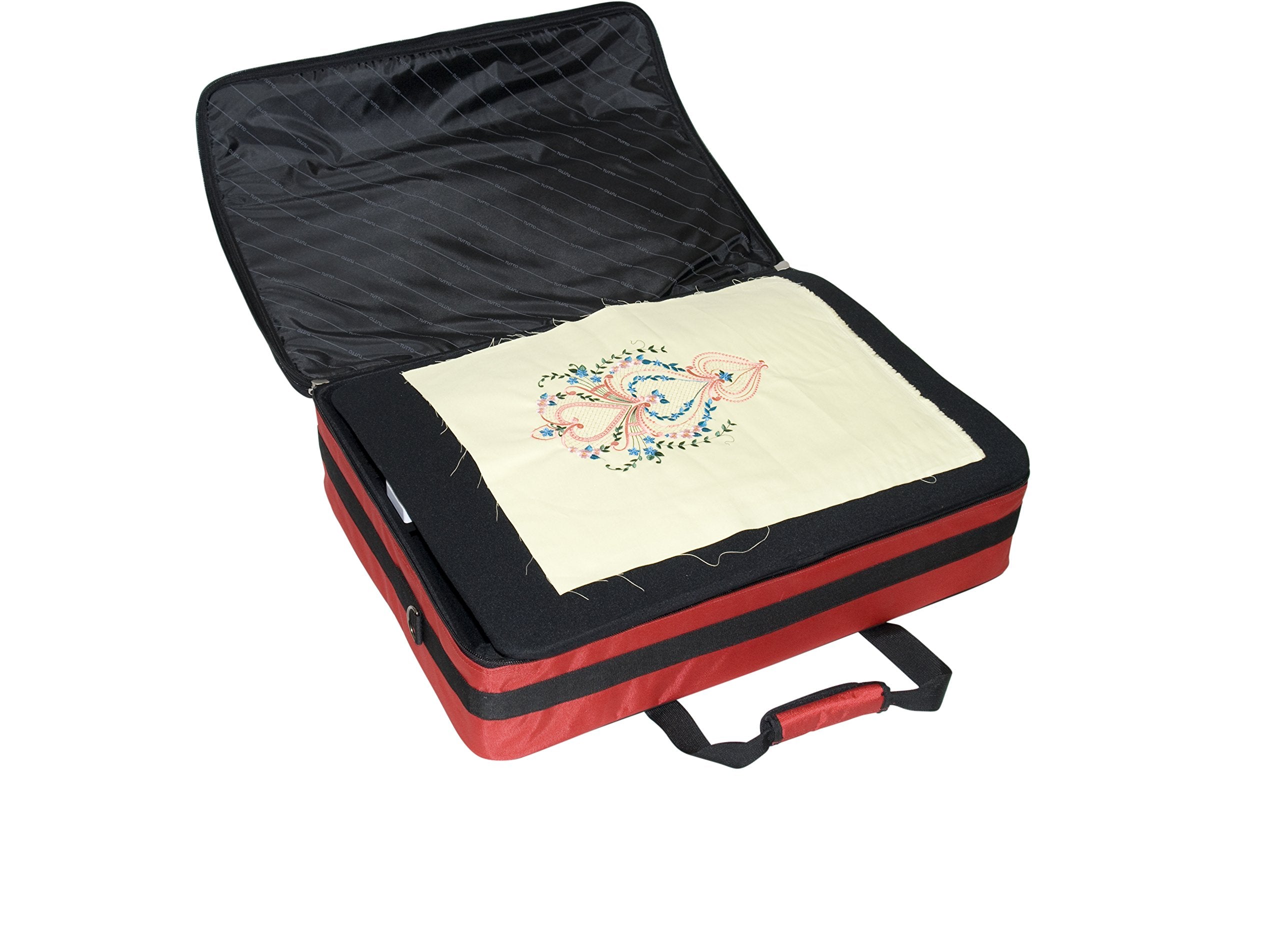 Tutto Embroidery Bag (Medium, Large, X-Large) ( Cherry Red , 26-Inch ) Cherry Red 26 Inch U2