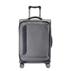 Ricardo Beverly Hills Malibu Bay 3.0 Softside, 4 Wheel Spinner, Lightweight Suitcase, Unisex, Stylish ( Gray , Carry-On 20-Inch ) Gray Carry On 20 Inch U2