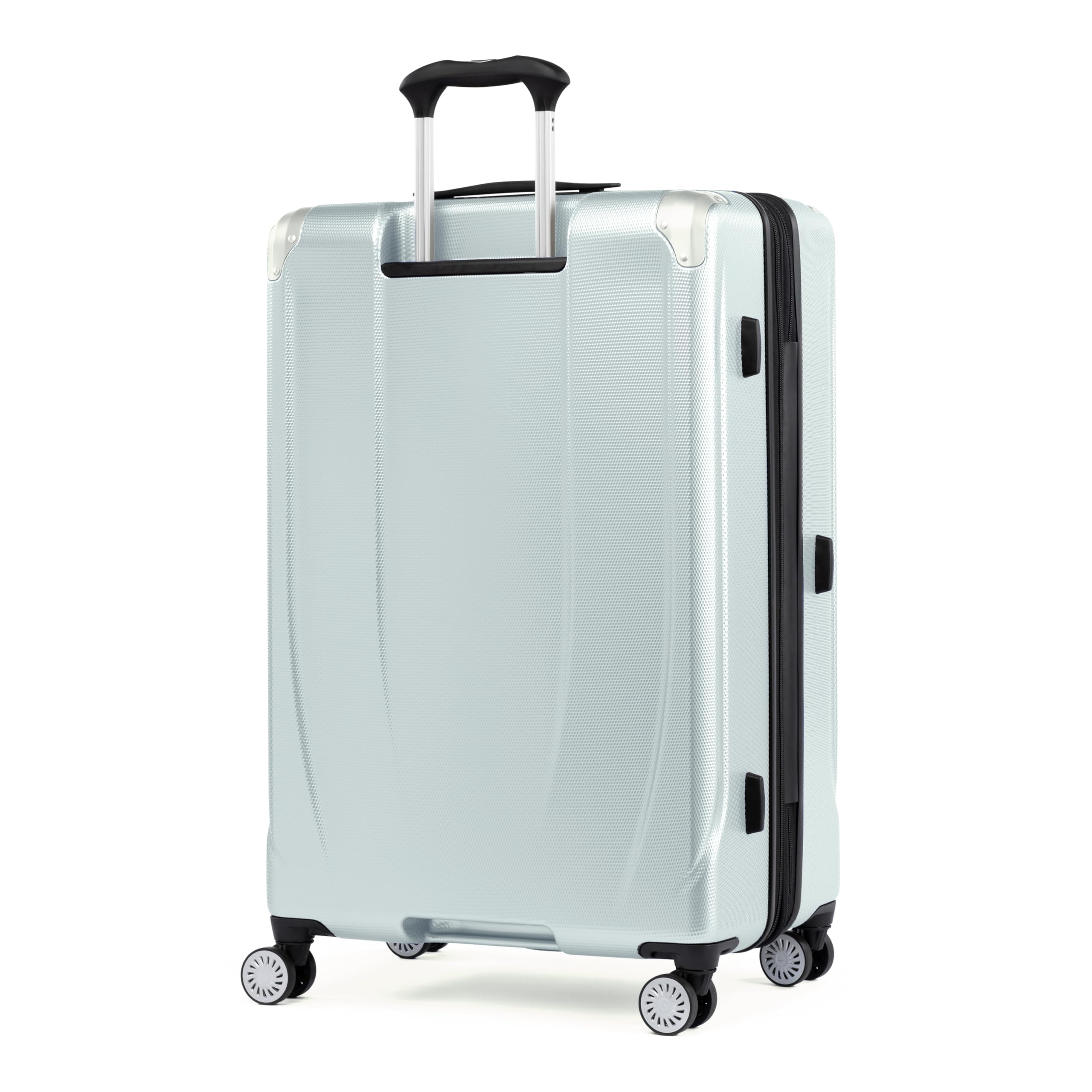 Travelpro Pathways 3 Hardside Expandable Luggage, 8 Spinner Wheels, Lightweight Hard Shell Suitcase ( Cloud Grey , Checked Large 28 Inch ) Cloud Grey Checked Large 28 Inch U1