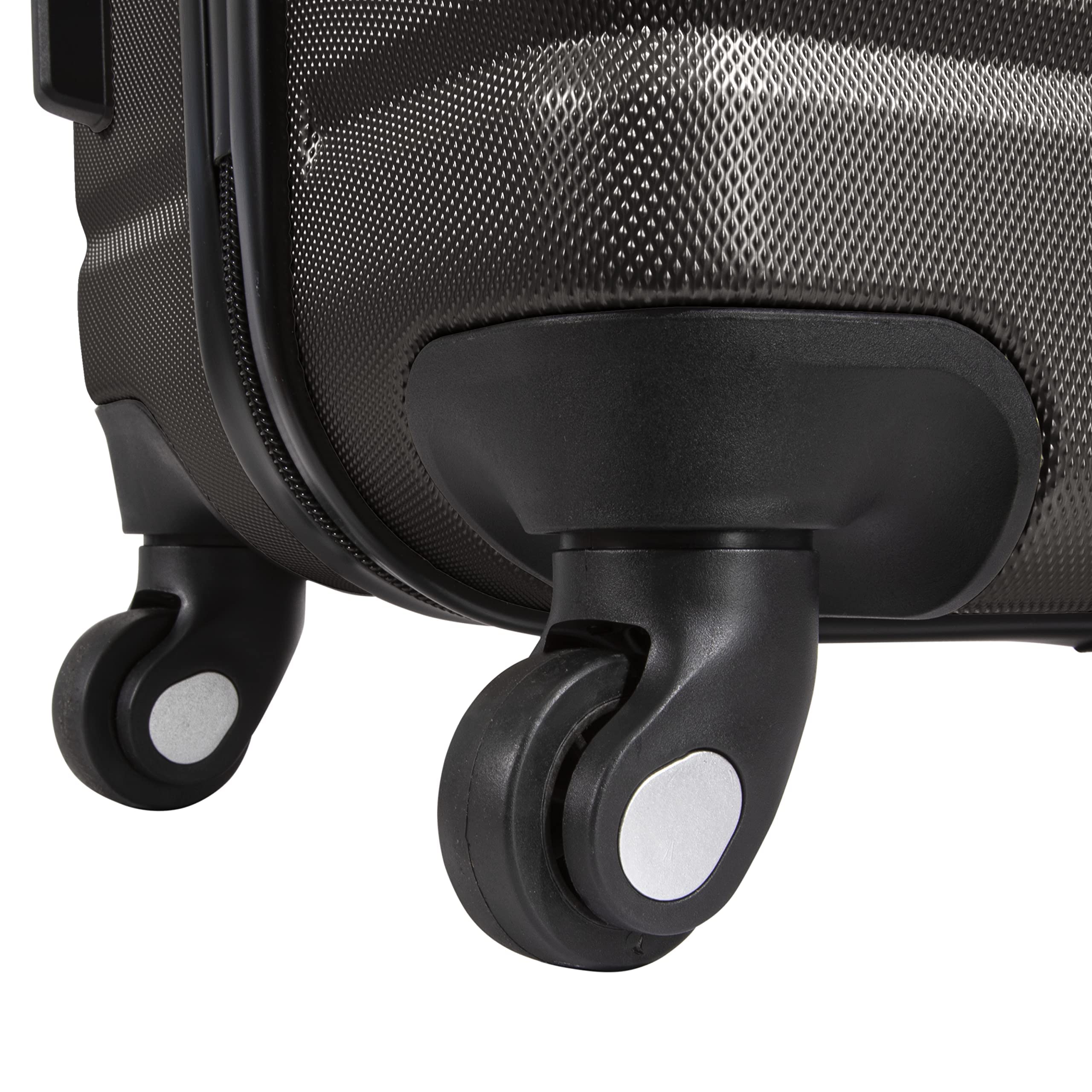 Skyway Epic 2.0 Hardside Lightweight and Durable ABS Shell Luggage, Spacious with Dual Spinning Wheels, Comfort Grip and Expandable, Men and Women ( Midnight , Checked-Large 28-inch ) Midnight Checked Large 28 Inch U1