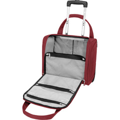 TOTAL TRAVELWARE Expandable Spinner ( Wine , 15-Inch Under Seat Bag Carry-On ) Wine 15 Inch Under Seat Bag Carry On U3