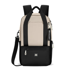 Sherpani Camden, Convertible Backpack, 3 in 1 Tote Bag, 18L Travel Backpack, Crossbody Bag for Women, Cross Body Purse, Travel Gifts, RFID Protection, Fits 15” Laptop ( Con Leche , One Size ) Con Leche One Size U1