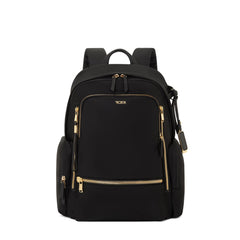 TUMI Celina Backpack ( Black/Gold , One Size ) Black/Gold One Size U1
