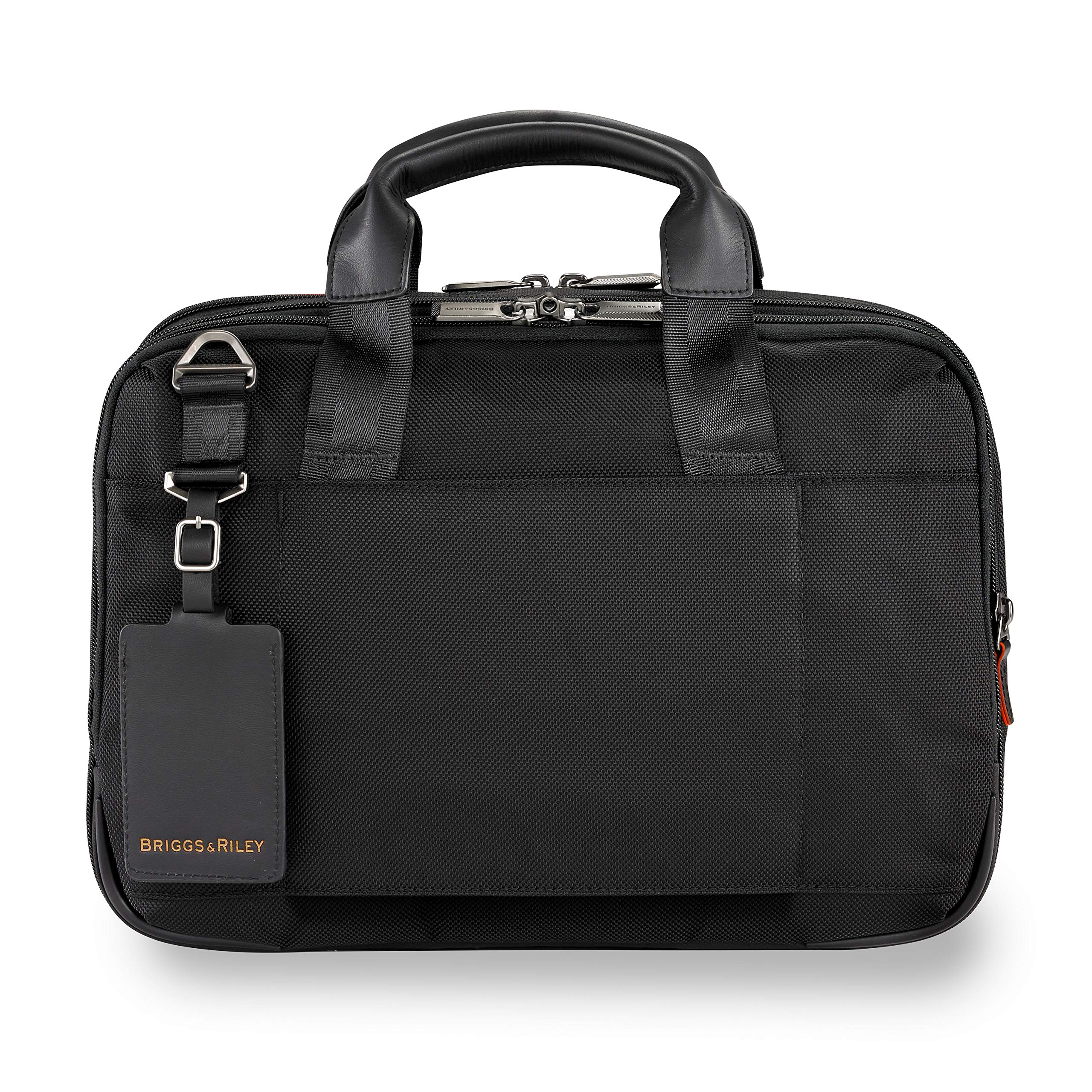 Briggs & Riley @work Slim Brief ( Black , Slim ) Black Slim U2